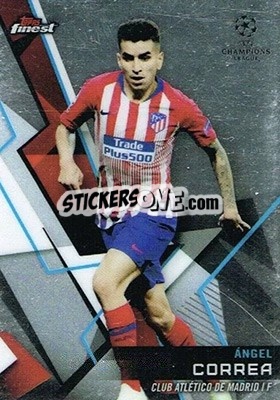 Sticker Ángel Correa - UEFA Champions League Finest 2018-2019 n. 62 - Topps
