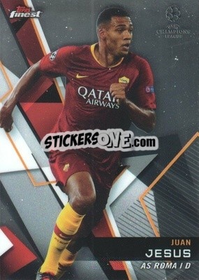 Sticker Juan Jesus - UEFA Champions League Finest 2018-2019 n. 79 - Topps