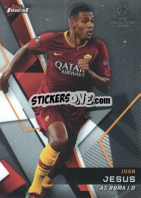 Figurina Juan Jesus - UEFA Champions League Finest 2018-2019 - Topps