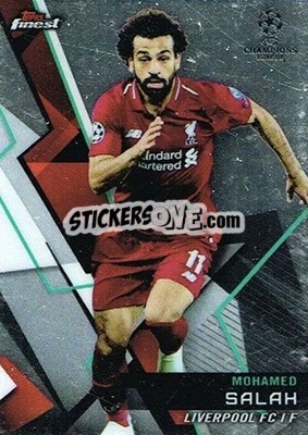 Sticker Mohamed Salah - UEFA Champions League Finest 2018-2019 n. 83 - Topps