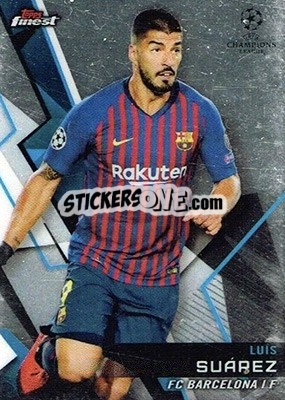 Sticker Luis Suárez - UEFA Champions League Finest 2018-2019 n. 84 - Topps