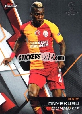 Sticker Henry Onyekuru - UEFA Champions League Finest 2018-2019 - Topps