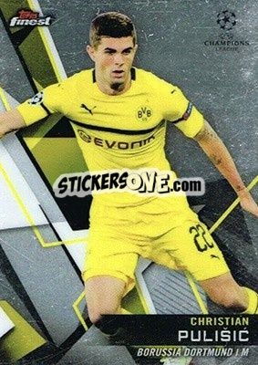 Sticker Christian Pulišic - UEFA Champions League Finest 2018-2019 n. 90 - Topps