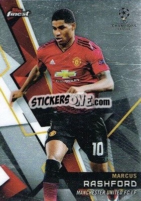Sticker Marcus Rashford - UEFA Champions League Finest 2018-2019 n. 96 - Topps