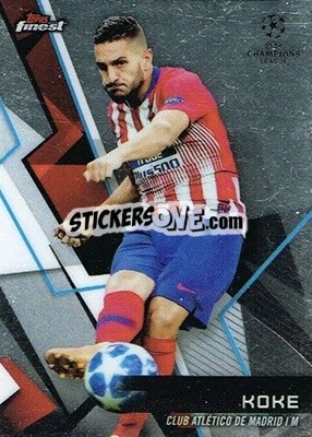 Sticker Koke - UEFA Champions League Finest 2018-2019 n. 98 - Topps