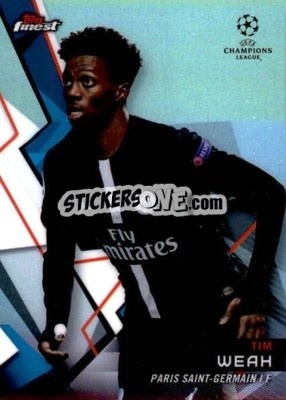 Sticker Timothy Weah - UEFA Champions League Finest 2018-2019 - Topps