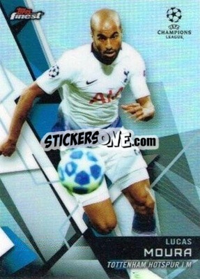 Sticker Lucas Moura - UEFA Champions League Finest 2018-2019 n. 103 - Topps