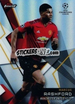 Sticker Marcus Rashford - UEFA Champions League Finest 2018-2019 n. 110 - Topps