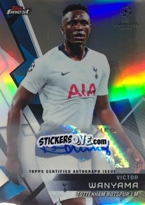 Sticker Victor Wanyama - UEFA Champions League Finest 2018-2019 n. 13FA - Topps