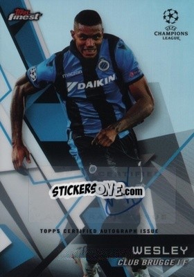 Sticker Wesley - UEFA Champions League Finest 2018-2019 - Topps