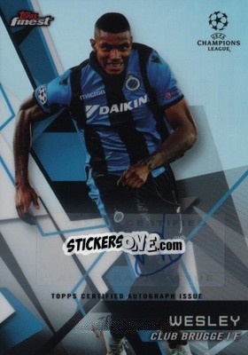 Sticker Wesley - UEFA Champions League Finest 2018-2019 n. 28FA - Topps