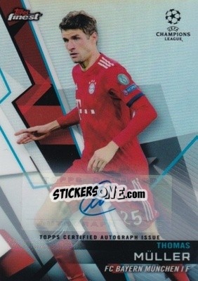 Sticker Thomas Müller - UEFA Champions League Finest 2018-2019 - Topps