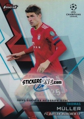 Sticker Thomas Müller - UEFA Champions League Finest 2018-2019 n. 36FA - Topps