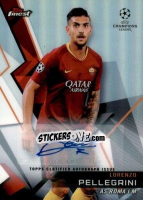 Sticker Lorenzo Pellegrini - UEFA Champions League Finest 2018-2019 n. 52FA - Topps