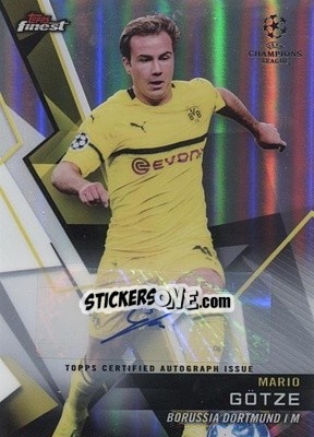 Sticker Mario Götze - UEFA Champions League Finest 2018-2019 n. 69FA - Topps