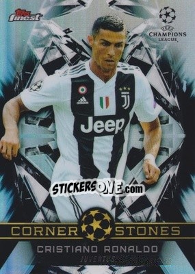 Sticker Cristiano Ronaldo - UEFA Champions League Finest 2018-2019 n. FC-CR - Topps