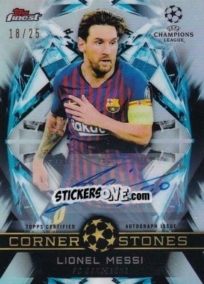 Sticker Lionel Messi - UEFA Champions League Finest 2018-2019 - Topps