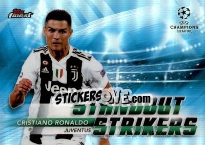 Sticker Cristiano Ronaldo - UEFA Champions League Finest 2018-2019 n. SS-CR - Topps