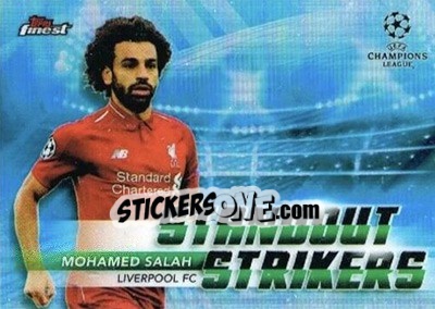 Sticker Mohamed Salah - UEFA Champions League Finest 2018-2019 n. SS-MS - Topps