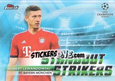 Sticker Robert Lewandowski - UEFA Champions League Finest 2018-2019 n. SS-RL - Topps