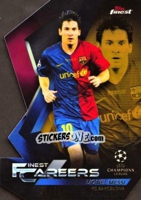 Sticker Lionel Messi - UEFA Champions League Finest 2018-2019 n. LM-3 - Topps