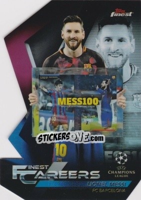 Sticker Lionel Messi - UEFA Champions League Finest 2018-2019 n. LM-8 - Topps