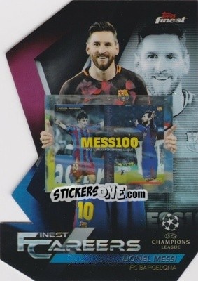 Figurina Lionel Messi - UEFA Champions League Finest 2018-2019 - Topps