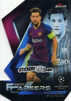 Sticker Lionel Messi - UEFA Champions League Finest 2018-2019 n. LM-10 - Topps