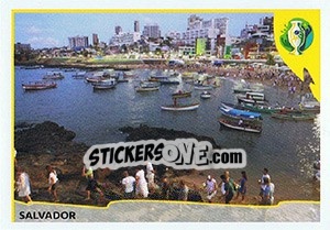 Sticker Salvador - CONMEBOL Copa América Brasil 2019 - Panini