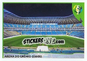 Cromo Arena do Grêmio - CONMEBOL Copa América Brasil 2019 - Panini