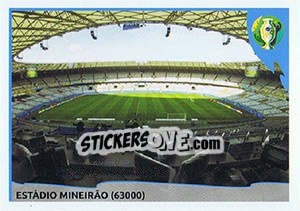 Sticker Estádio Mineirão - CONMEBOL Copa América Brasil 2019 n. 9 - Panini