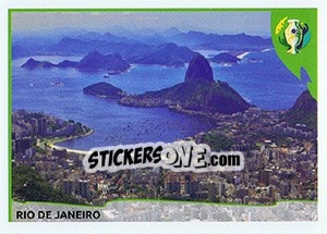 Sticker Rio de Janeiro - CONMEBOL Copa América Brasil 2019 - Panini