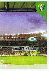 Cromo Estádio do Maracanã (2) - CONMEBOL Copa América Brasil 2019 - Panini