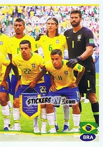 Sticker Brazil Team (2) - CONMEBOL Copa América Brasil 2019 - Panini