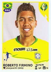 Cromo Roberto Firmino