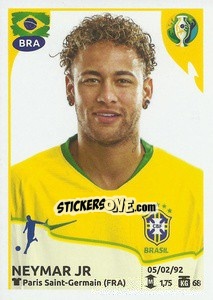 Figurina Neymar Jr - CONMEBOL Copa América Brasil 2019 - Panini