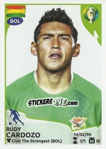 Sticker Rudy Cardozo - CONMEBOL Copa América Brasil 2019 - Panini