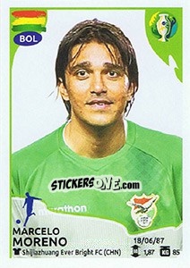 Sticker Marcelo Moreno - CONMEBOL Copa América Brasil 2019 - Panini