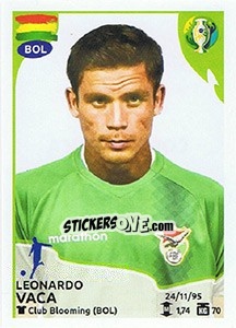 Sticker Leonardo Vaca