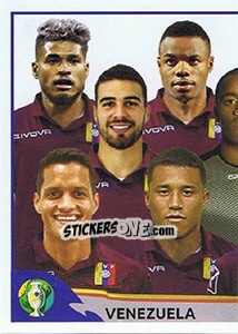 Sticker Venezuela Team (1) - CONMEBOL Copa América Brasil 2019 - Panini
