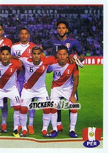 Figurina Peru Team (2) - CONMEBOL Copa América Brasil 2019 - Panini