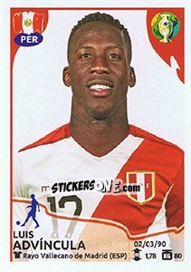 Sticker Luis Advíncula