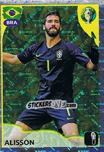 Sticker Alisson (BRA) - CONMEBOL Copa América Brasil 2019 - Panini