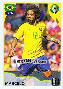 Sticker Marcelo (BRA) - CONMEBOL Copa América Brasil 2019 n. 109 - Panini