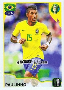 Sticker Paulinho (BRA) - CONMEBOL Copa América Brasil 2019 - Panini