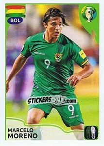 Cromo Marcelo Moreno (BOL) - CONMEBOL Copa América Brasil 2019 - Panini