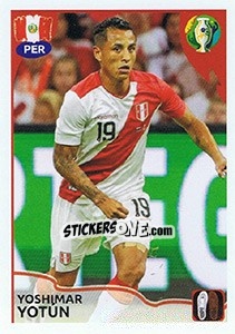 Sticker Yoshimar Yotún (PER) - CONMEBOL Copa América Brasil 2019 - Panini