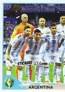 Cromo Argentina Team (1) - CONMEBOL Copa América Brasil 2019 - Panini