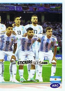 Sticker Argentina Team (2) - CONMEBOL Copa América Brasil 2019 - Panini
