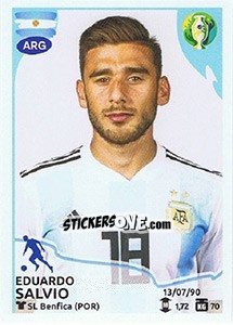 Sticker Eduardo Salvio